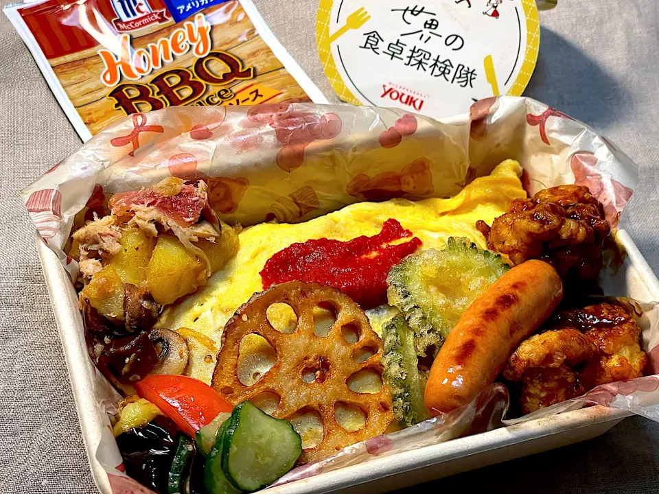 オムライス弁当🍱|レオンさん