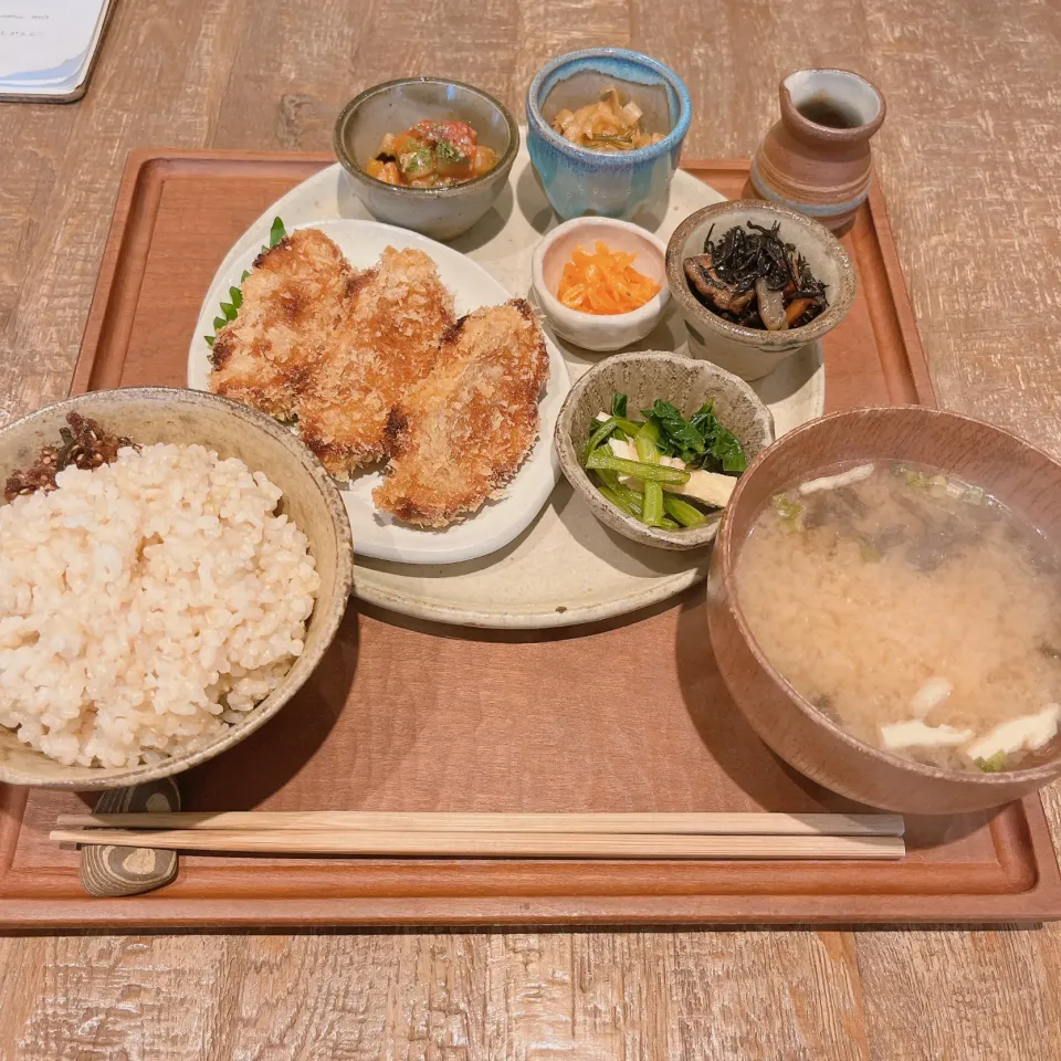 車麩定食|みぃさん