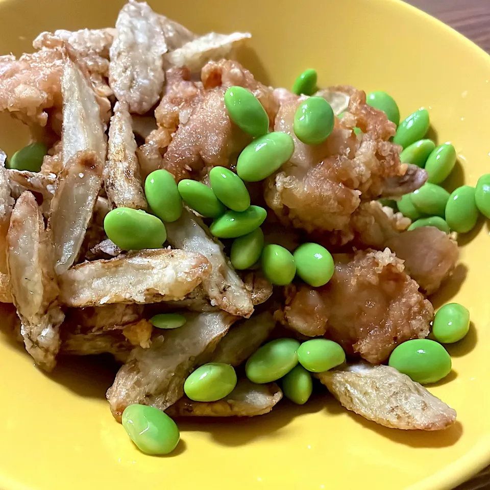 山口県の学校給食
鶏ごぼう|gohan♡さん