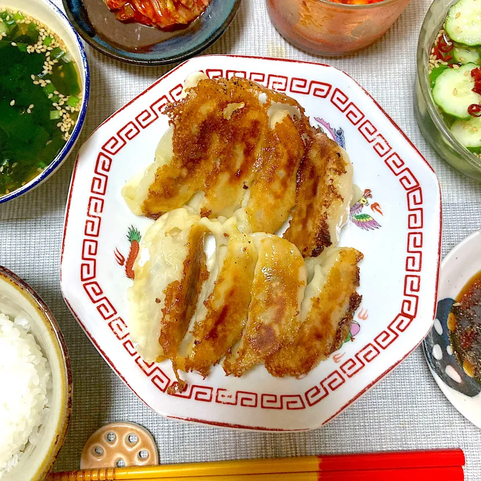 餃子定食|こじゅわいさん