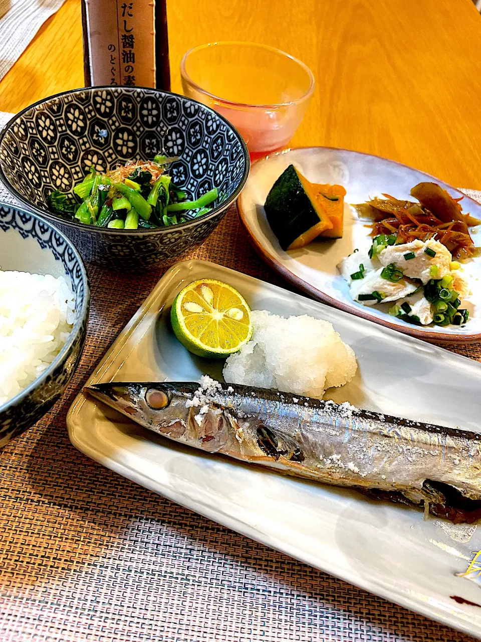 秋刀魚の塩焼きで晩御飯|Mikaさん