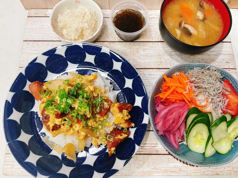 ささみ唐揚げ親子丼|chou  chouさん