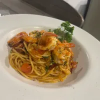 Arrabbiata with shrimp|Yoku kuu kyaku daさん