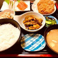 Snapdishの料理写真:大塚温泉「金井旅館」の夕食(初日)| Go Satoさん