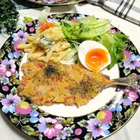 Snapdishの料理写真:容子さんの料理 鰯のパン粉オーブン焼き♪