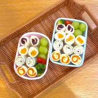 Snapdishの料理写真:バレエ発表会弁当|リングさん