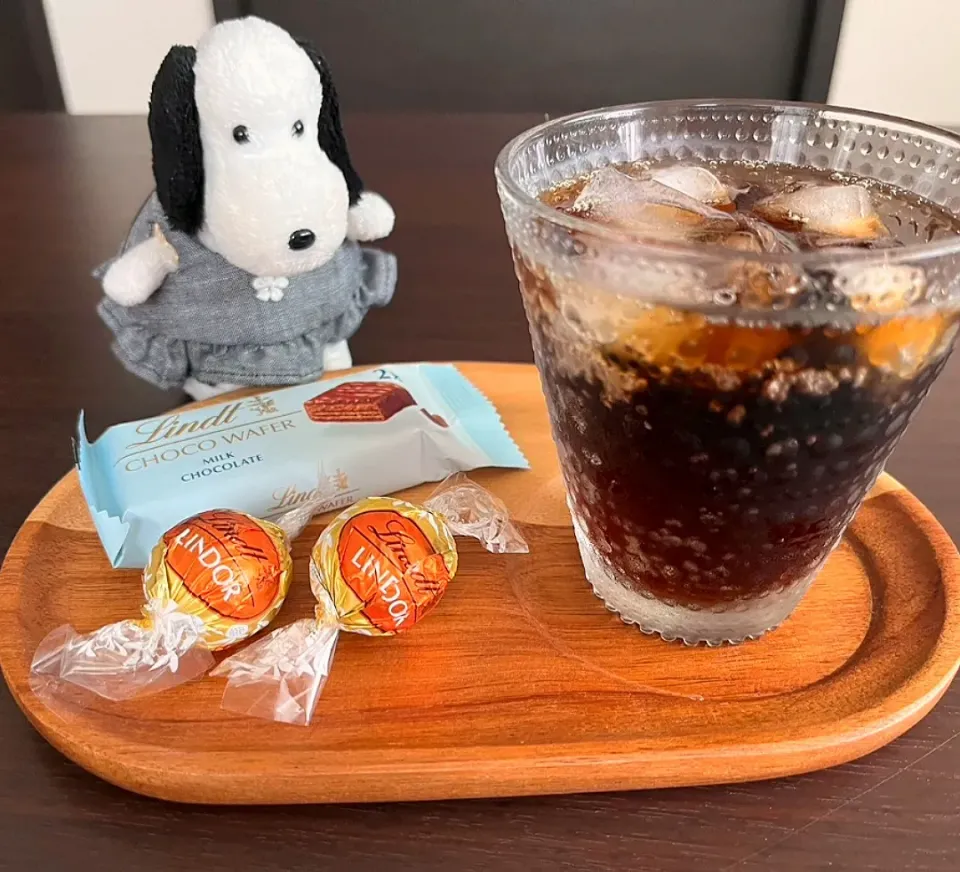 Snapdishの料理写真:リンドール&チョコウェイファー|emiさん