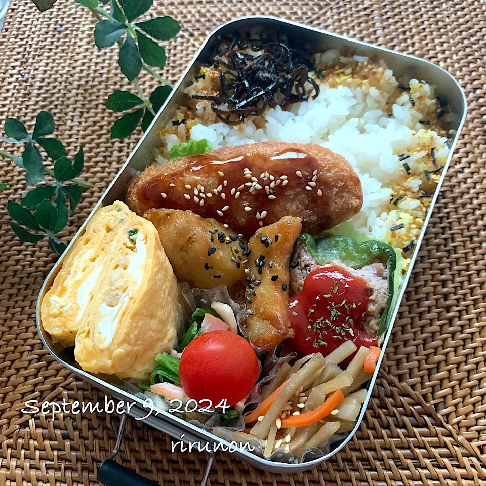 高2息子のお弁当🍱|りるのんさん