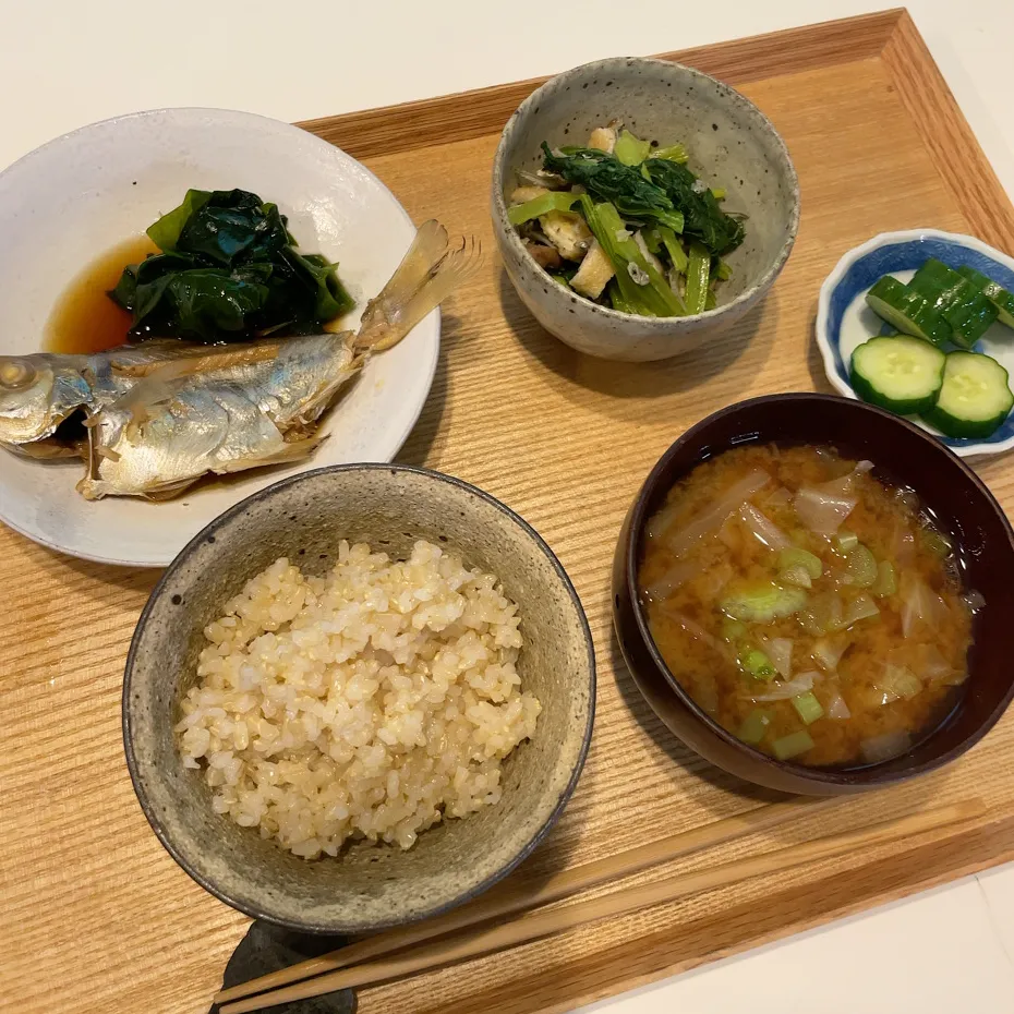 Snapdishの料理写真:エボダイの煮魚定食|pontalさん