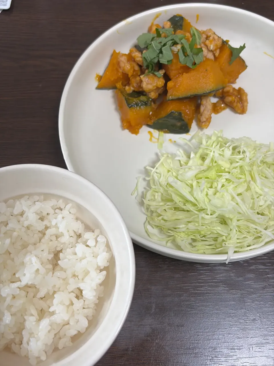 かぼちゃのそぼろ煮|とてぃおさん