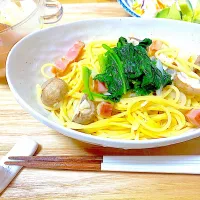 Snapdishの料理写真:和風パスタ|naomiさん