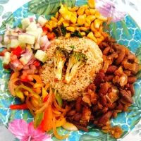 veg burrito bowl|Pratikhya Mohantyさん