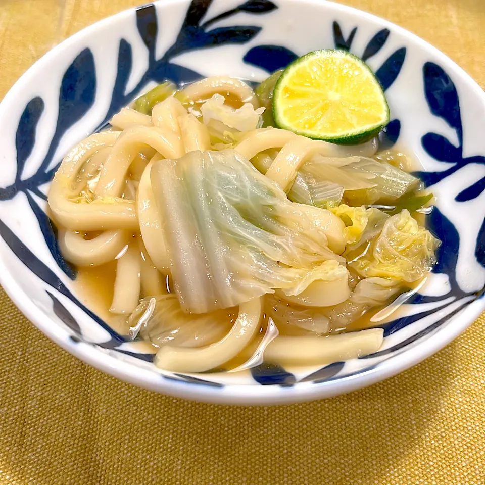 鍋の〆のすだちうどん|Atelier Sekiさん