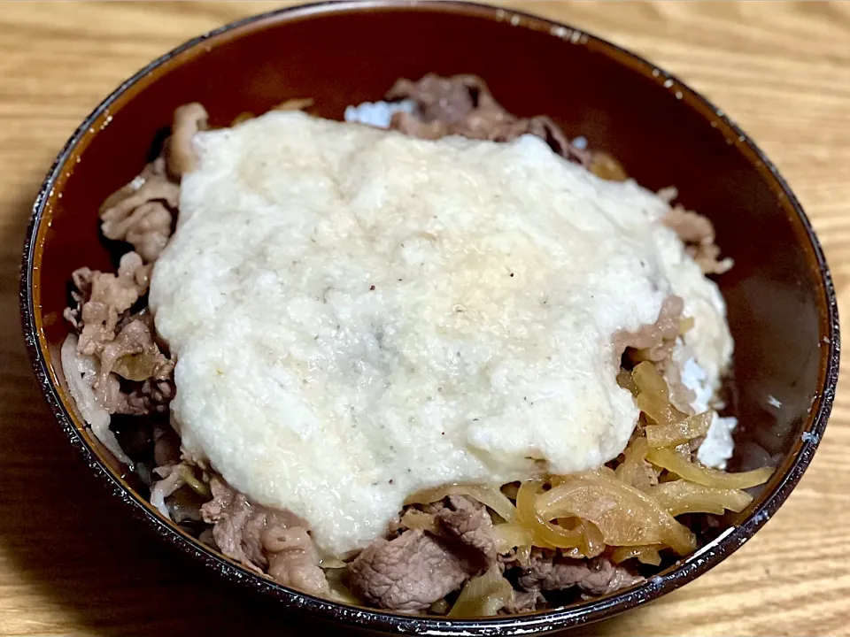 ☆とろろ牛丼|まぁたんさん