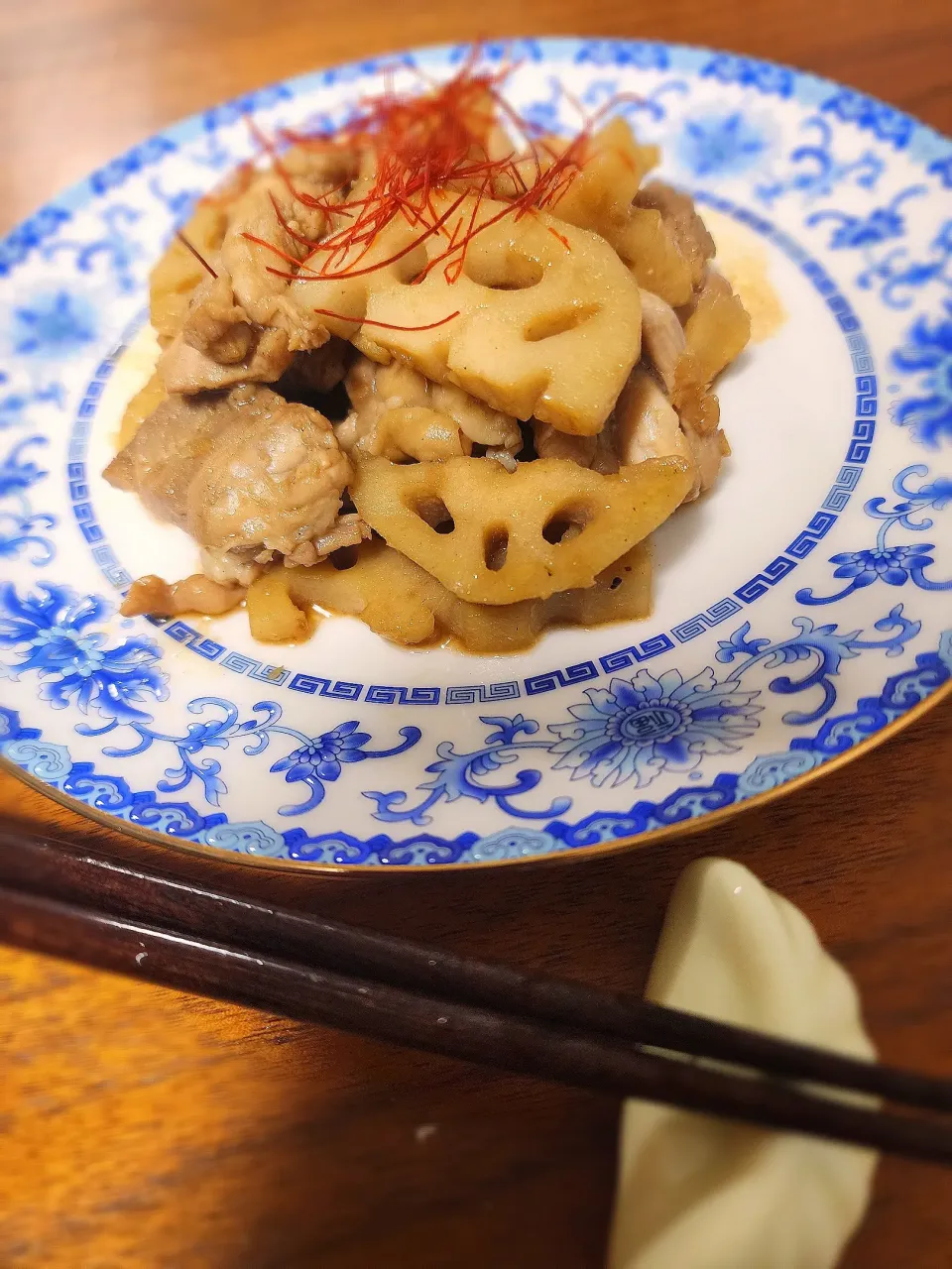 鶏肉とれんこんのさっぱり炒め|Tokukoさん