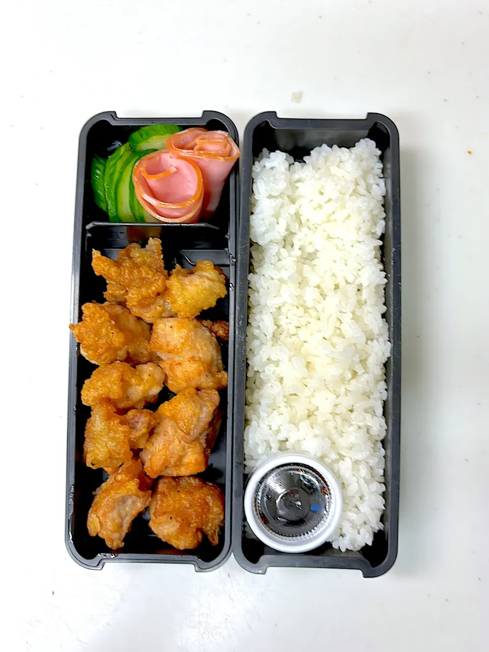 高3になった次男くんへ　唐揚げ弁当|晴れ時々弁当さん