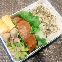 Snapdishの料理写真:2024/09/30　夫のお弁当| まるならさん