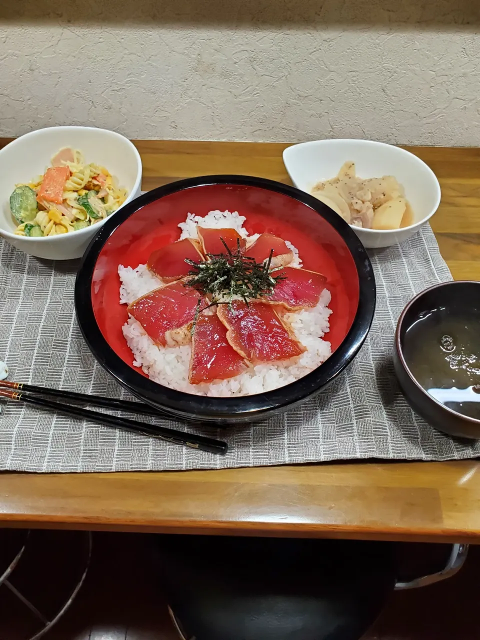 鰹漬け丼|ちくわさん