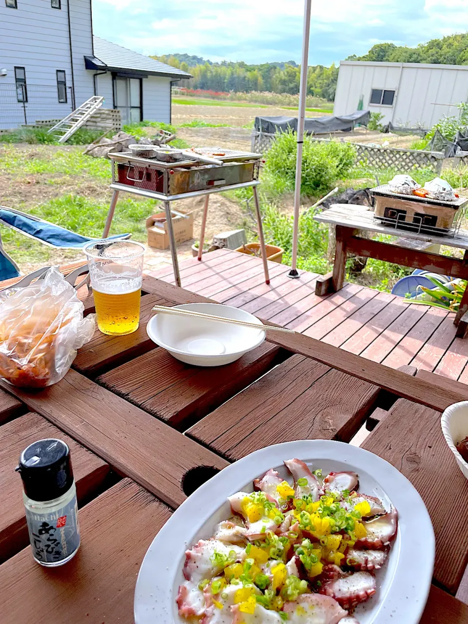 Snapdishの料理写真:我が家でBBQ🔥|おかちさん