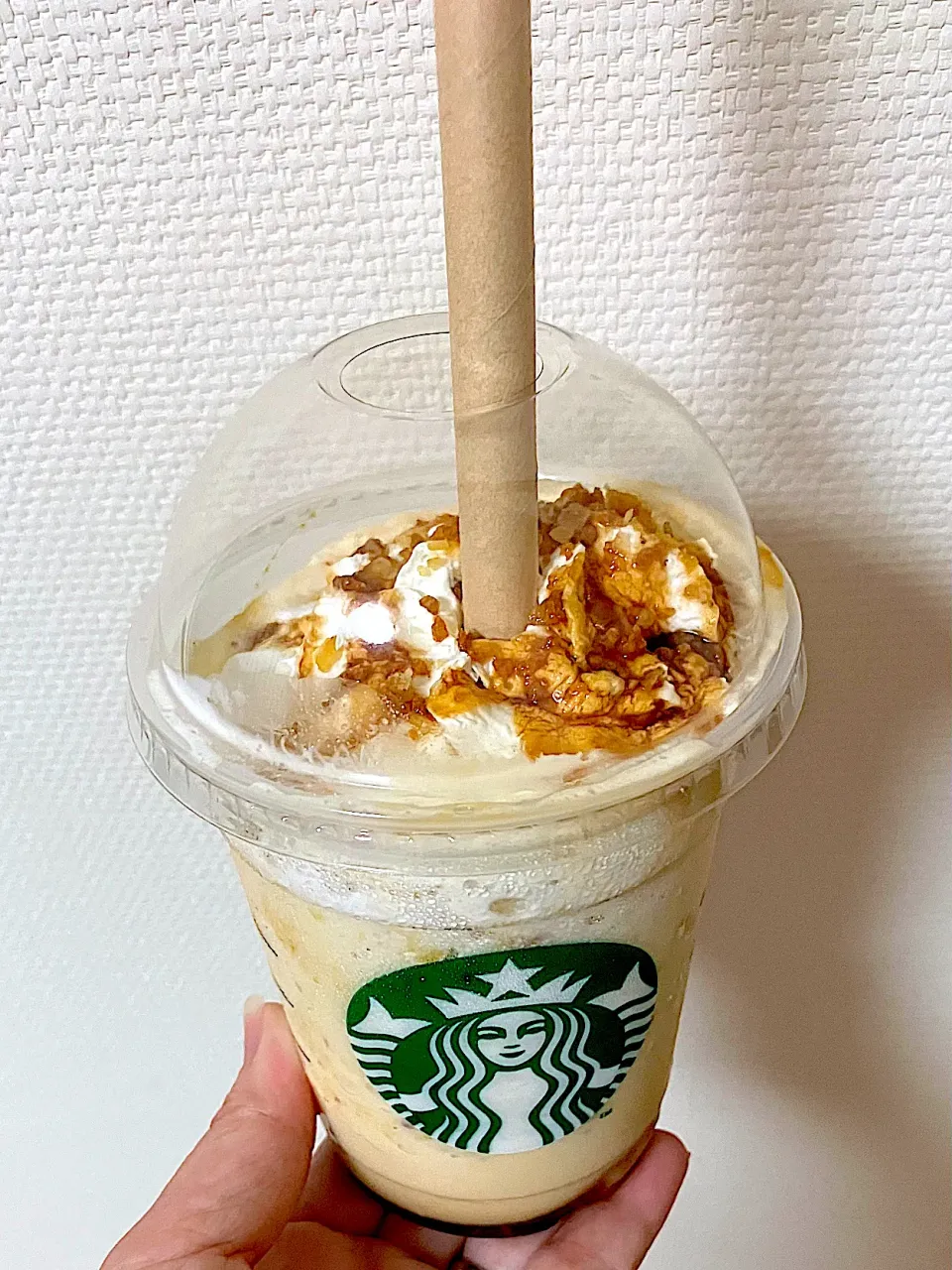 Snapdishの料理写真:焼き芋 香ばしカラメル フラペチーノ|marichさん