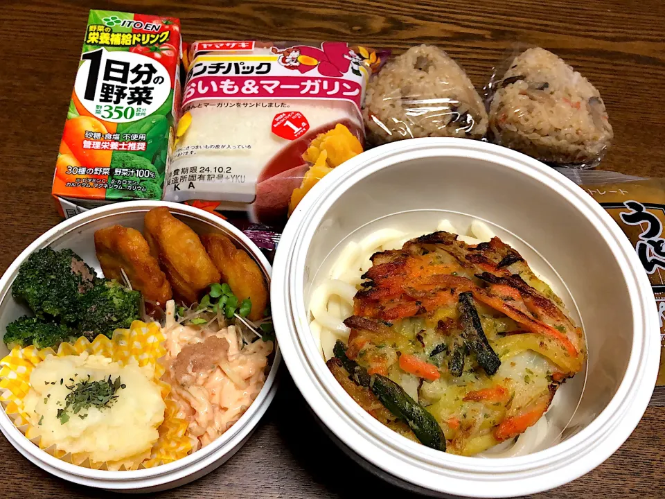 Snapdishの料理写真:今日の息子弁当|かなさん