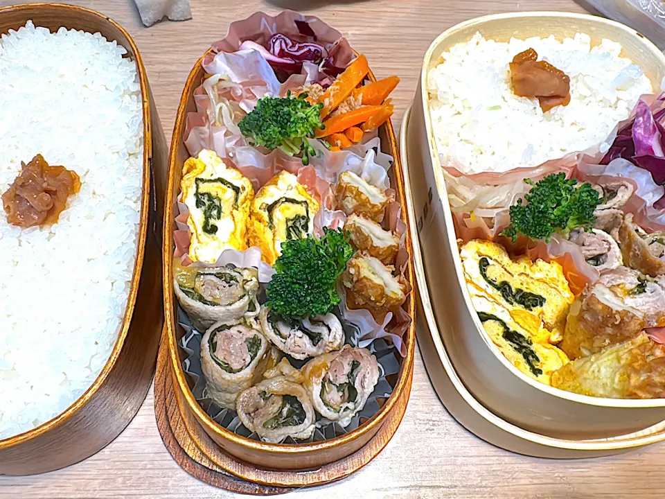 肉巻き弁当🍱|ふみふみさん