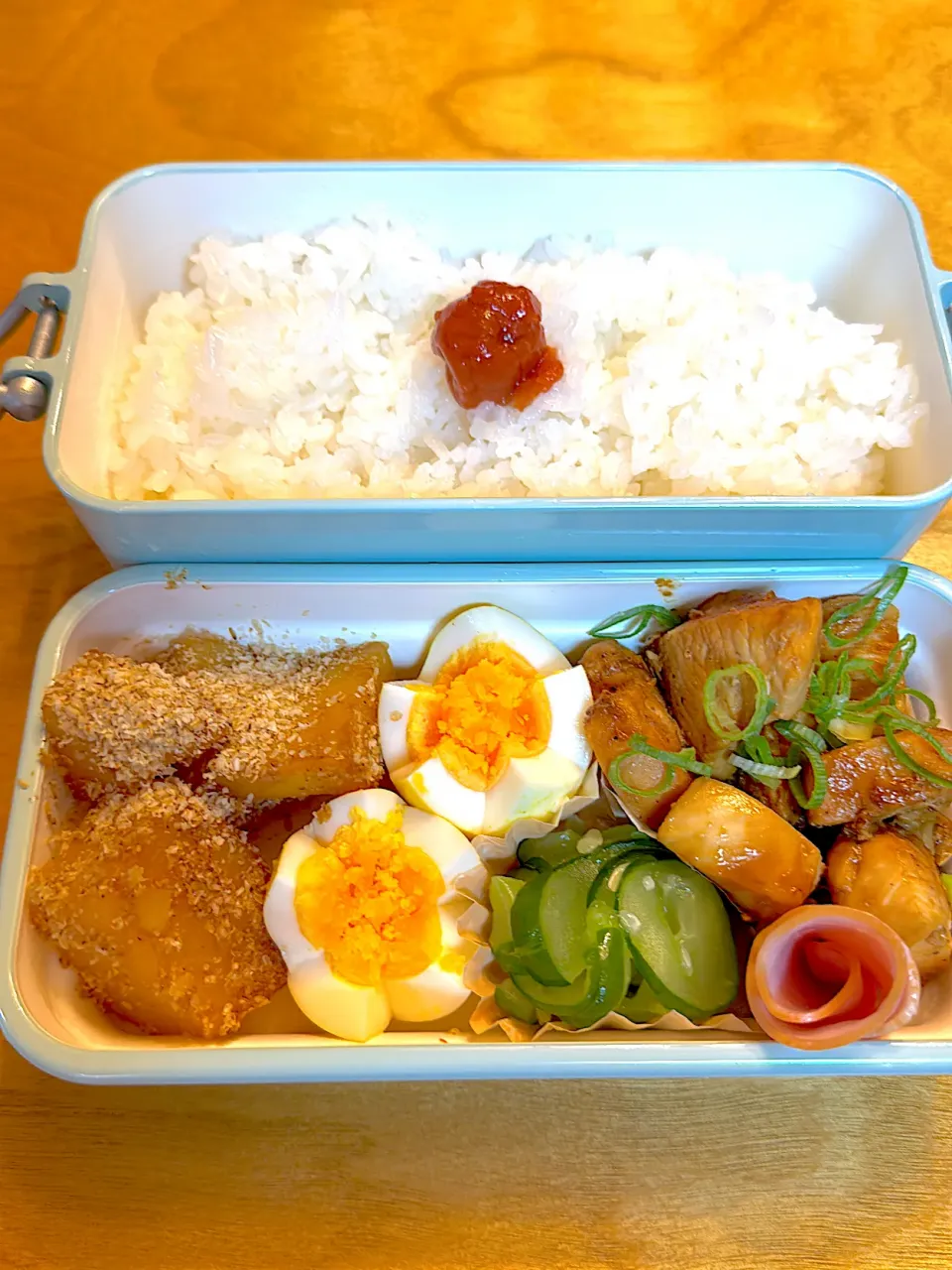 カレー味玉お弁当|えつこさん