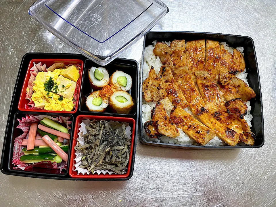 Snapdishの料理写真:スタミナお弁当🍱|Ponoさん