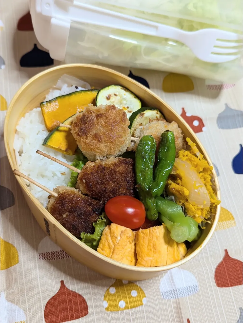 本日のお弁当〜串かつ弁当〜|f.1125beさん