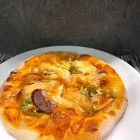 Snapdishの料理写真:熟成生地のピザ🍕|sa-さん