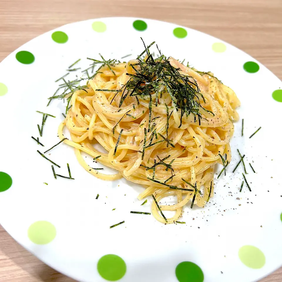 たらこパスタ|かみさん