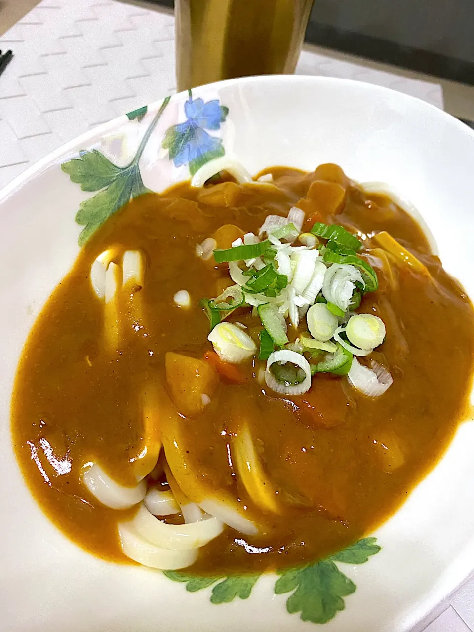 単なるカレーうどん|単身赴任のっちさん