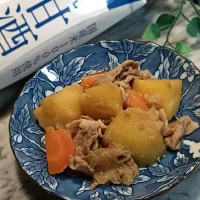 Snapdishの料理写真:糀甘酒肉じゃが⸜🥔⸝（砂糖,みりん不使用）|❤︎YUKARI❤︎さん