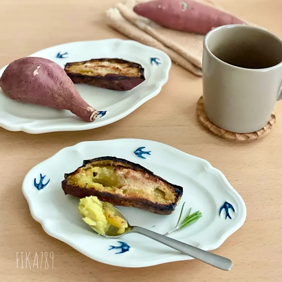 カンタンに食べよう　焼き芋ブリュレ|FIKA789さん