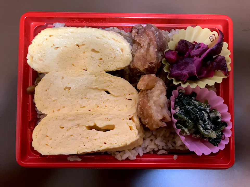 近鉄H 玉子丸 だし巻きと親子弁当(鶏飯)|ばーさんさん