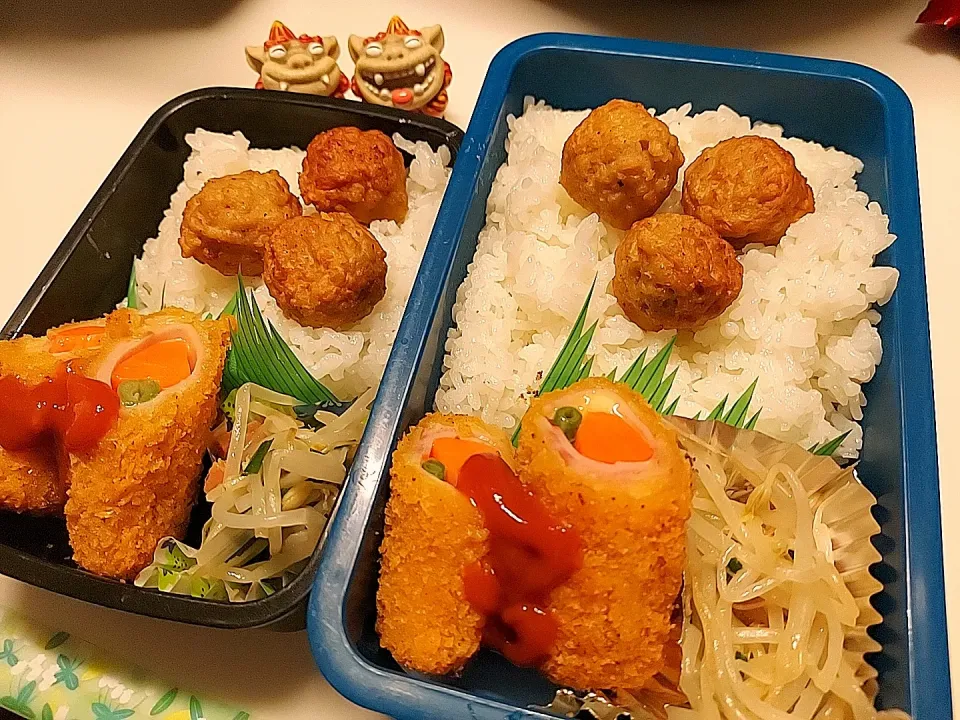 娘弁当、息子弁当|みどりさん