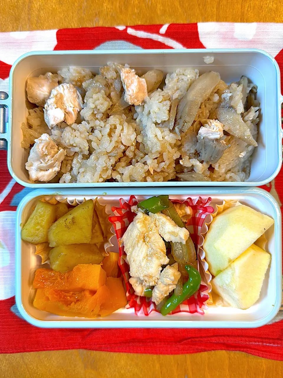 炊き込みご飯お弁当|えつこさん