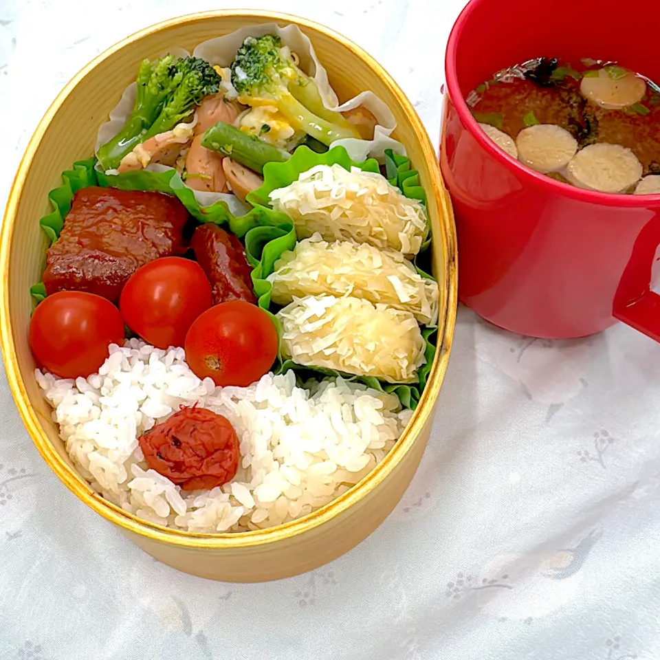 冷蔵庫の余り物消費弁当|ゆっきーさん