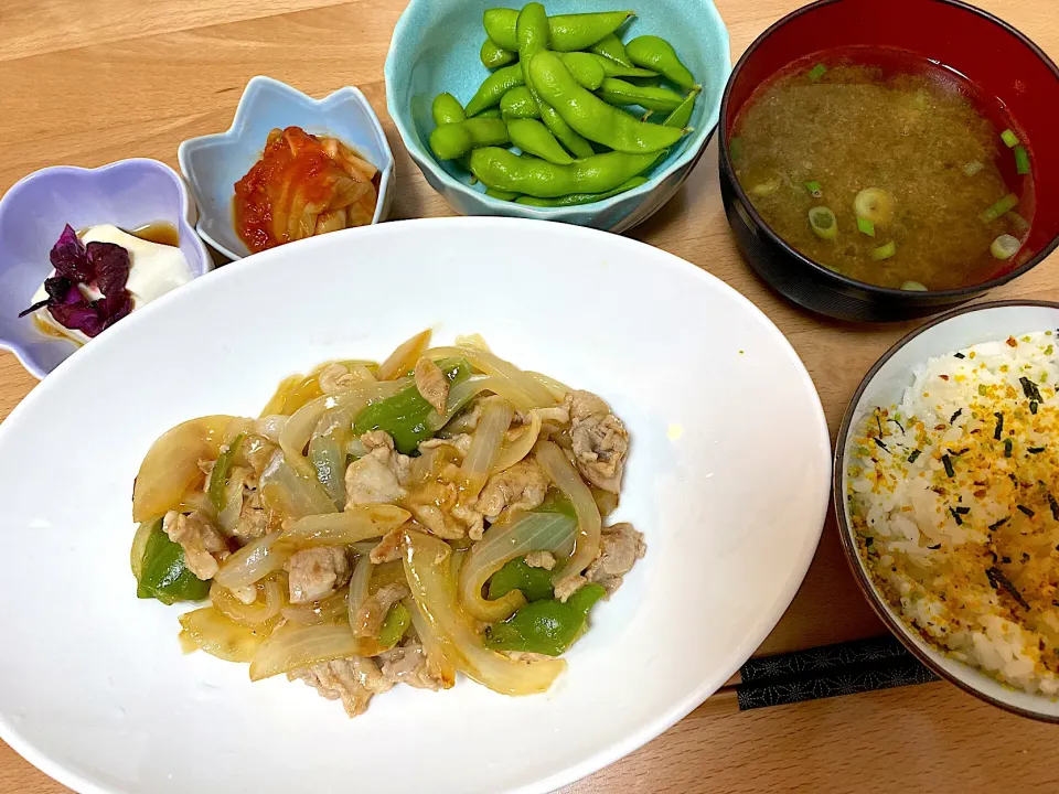 Snapdishの料理写真:お肉の炒め物☺️|かおちゃんさん