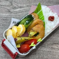 Snapdishの料理写真:イカリング弁当|チムニーさん