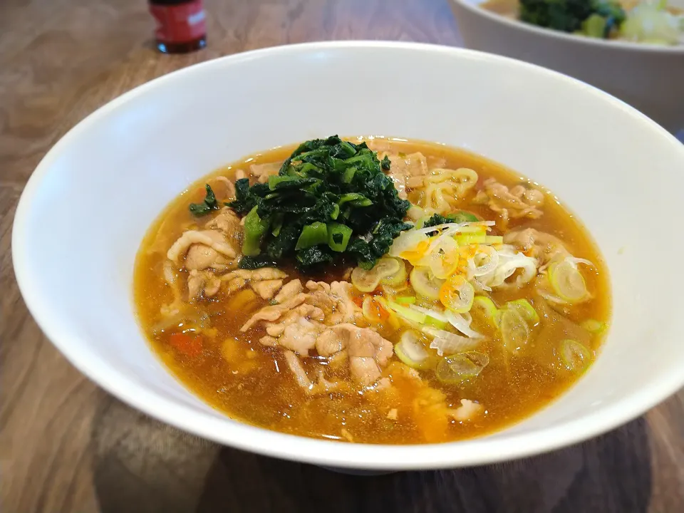 豚バラとザーサイのあんかけラーメン|古尾谷りかこさん