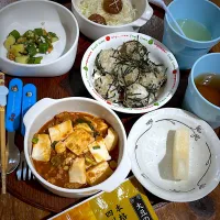 大豆のお肉でつくる麻婆豆腐定食|naka.naka.777さん