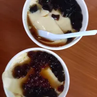 Snapdishの料理写真:CHILLED SOYA WITH PEARLS AND GRASS JELLY|The Bulletさん