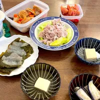 Snapdishの料理写真:ある日のランチ🍙|もなかさん