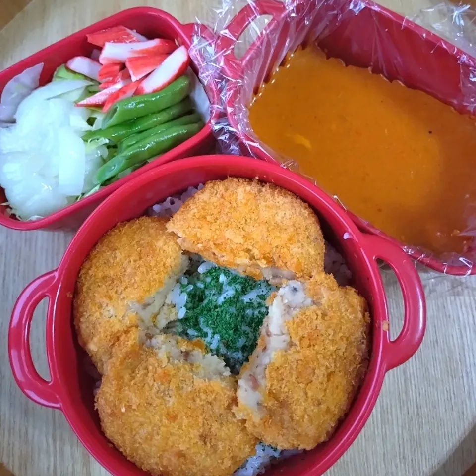 🍀2024/1003(木)バターチキンカレー弁当|ともちんさん