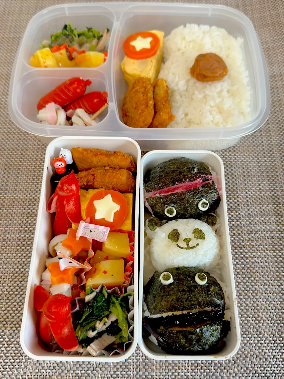 なんか違うハロウィン弁当🎃旦那さん、娘弁当。|ゆーこ。さん