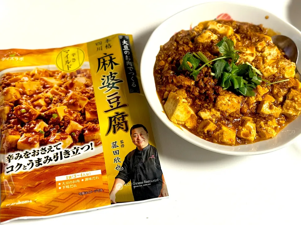 Snapdishの料理写真:ダイズラボ 菰田欣也監修 四川式麻婆豆腐の素|のんのんさん