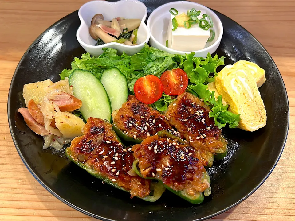 ピーマンの肉詰め|mino3さん