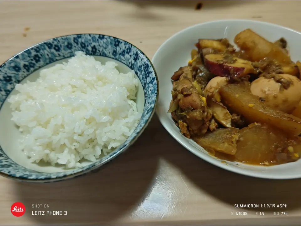 2024/10/03の食事メニューは、冷麦→新米に変わり定食|Tarou  Masayukiさん