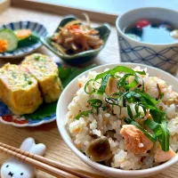 Snapdishの料理写真:お昼ご飯|青空の梅干しさん